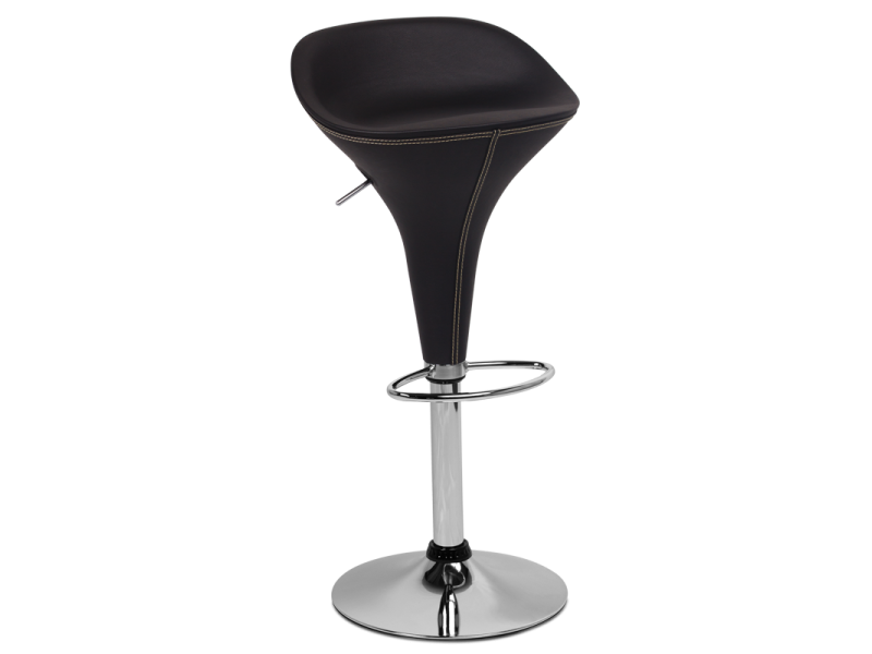 Бар стол Carmen 3074 - черен -