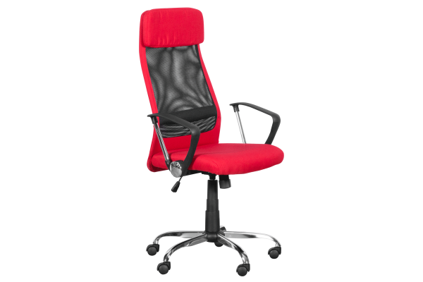 Президентски стол Carmen 6183 - червен