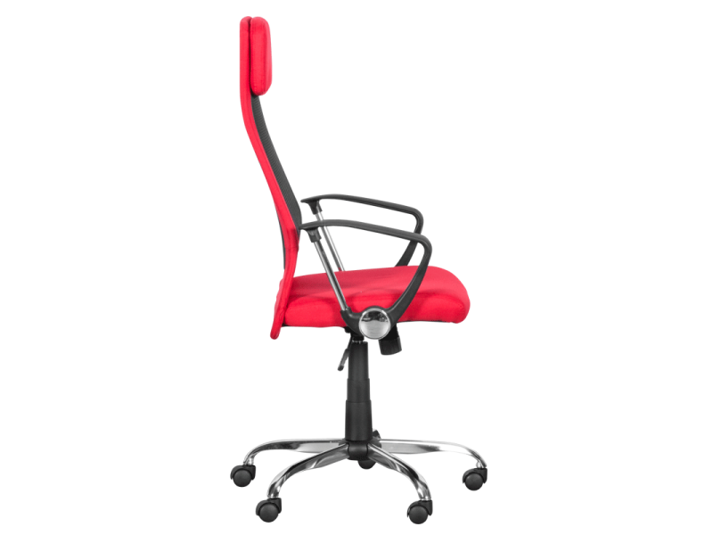 Президентски стол Carmen 6183 - червен - Офис столове