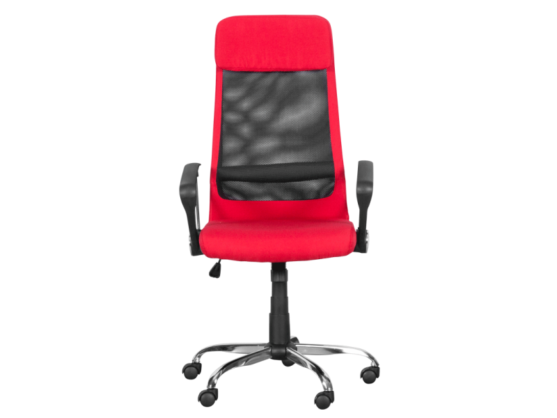 Президентски стол Carmen 6183 - червен - Офис столове