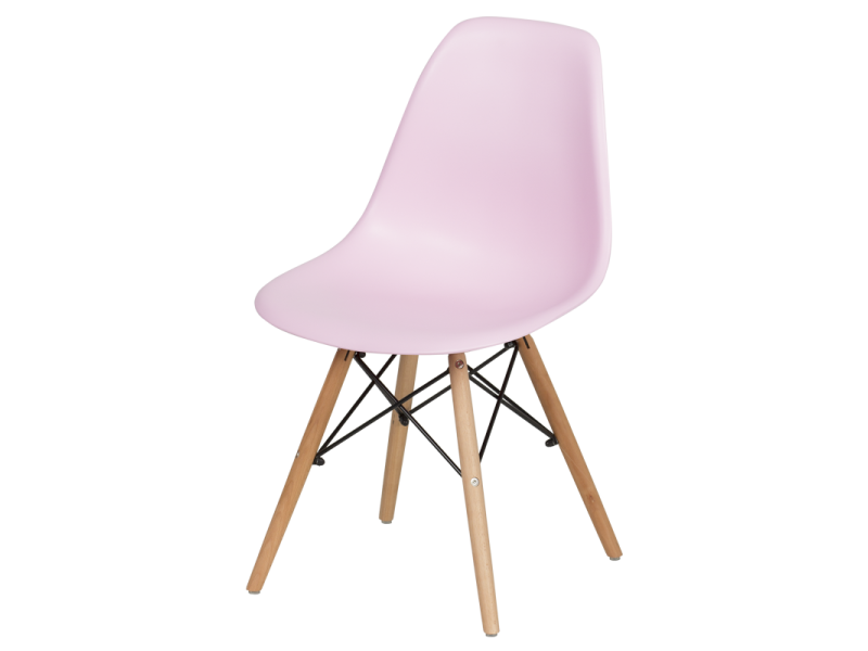 Трапезен стол Carmen 9957 - розов -