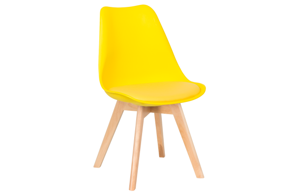 Трапезен стол Carmen 9958 - жълт