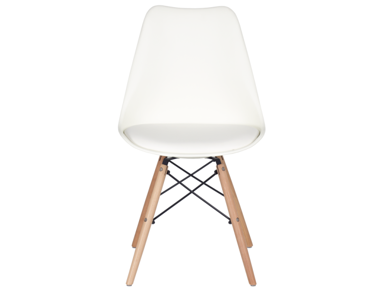 Трапезен стол Carmen 9960 - бял -