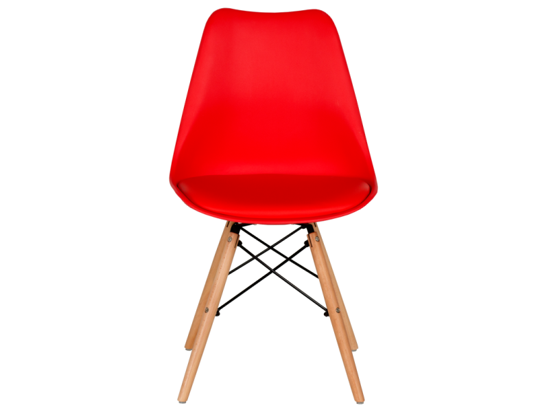 Трапезен стол Carmen 9960 - червен -