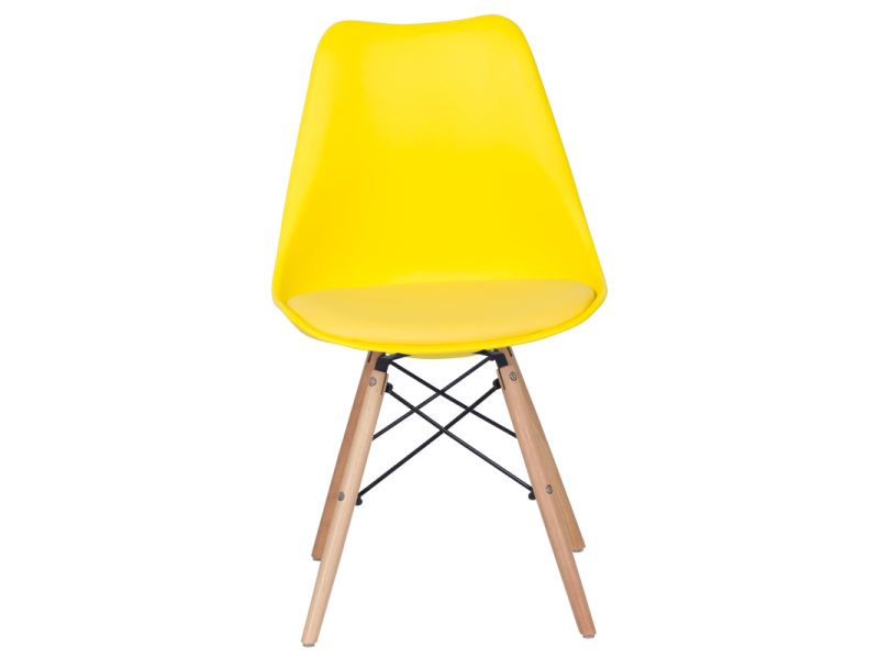 Трапезен стол Carmen 9960 - жълт -