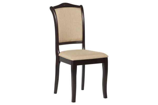 Трапезен стол LOLA - венге 2 / злато