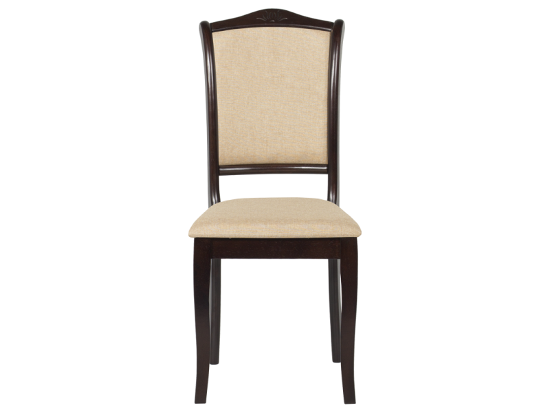 Трапезен стол LOLA - венге 2 / злато -