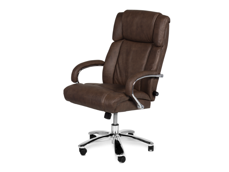 Президентски офис стол Carmen 6200 - кафяв -