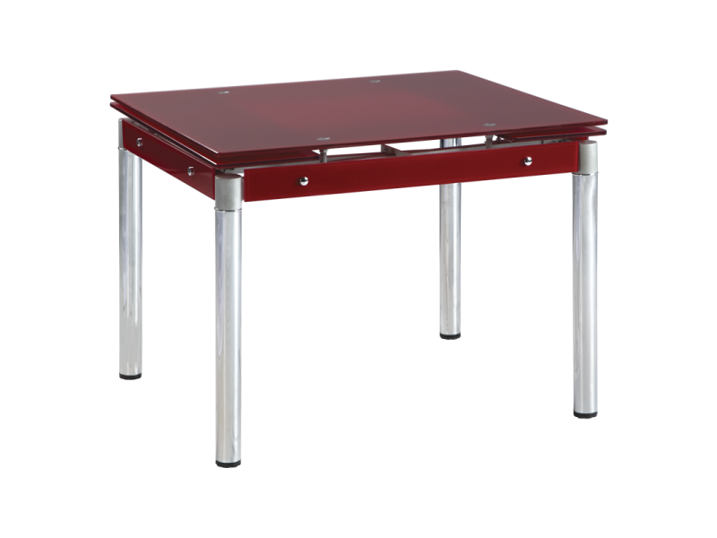 Разтегателна трапезна маса Carmen 1505 Р - червен -