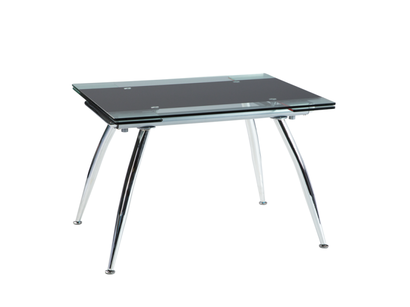 Разтегателна трапезна маса Carmen 1518 - черен -