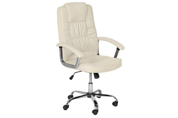 Президентски офис стол Carmen 6081 - крем