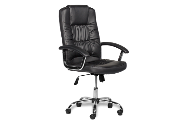 Президентски офис стол Carmen 6081 - черен