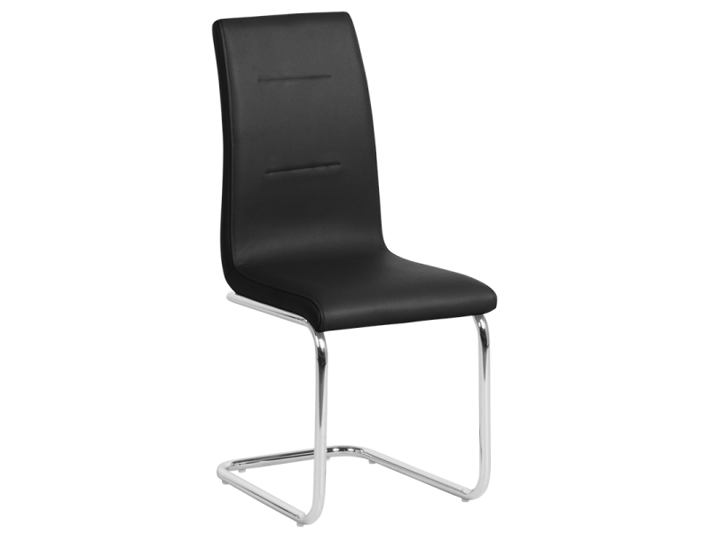 Трапезен стол Carmen 371 - черен -