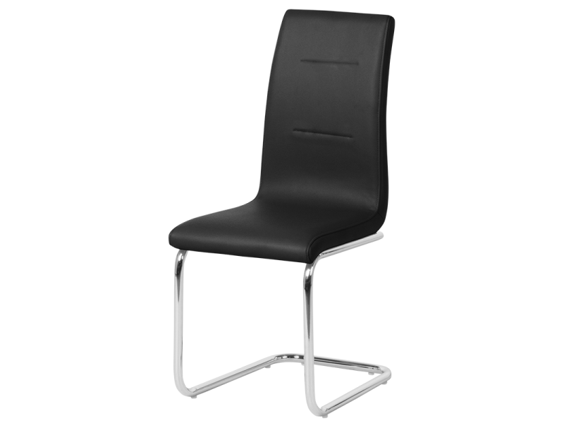 Трапезен стол Carmen 371 - черен -