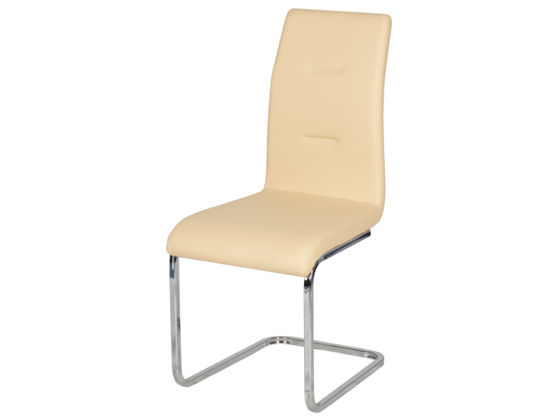 Трапезен стол Carmen 371 - крем -