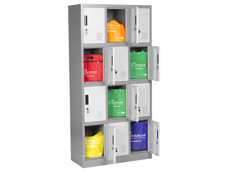 Метален шкаф Carmen CR-1258 J LUX -
