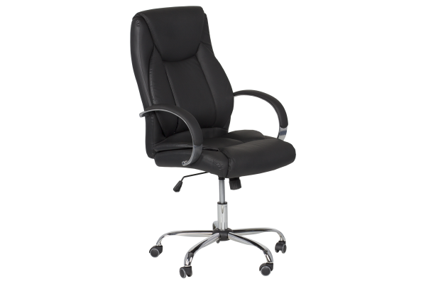 Президентски офис стол Carmen 6501 - черен LUX