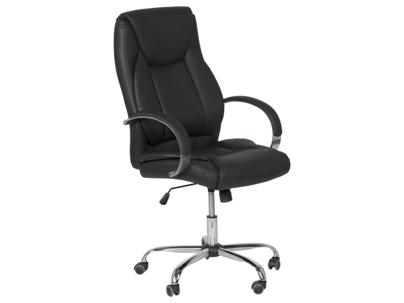 Президентски офис стол Carmen 6501 - черен LUX -