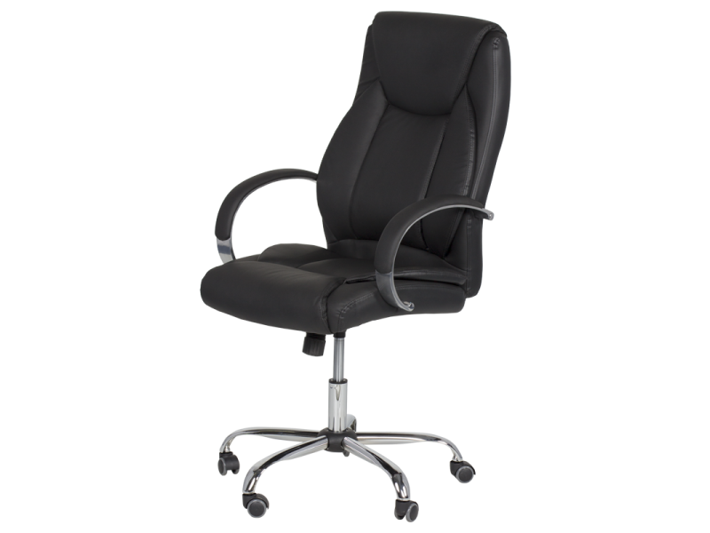 Президентски офис стол Carmen 6501 - черен LUX -