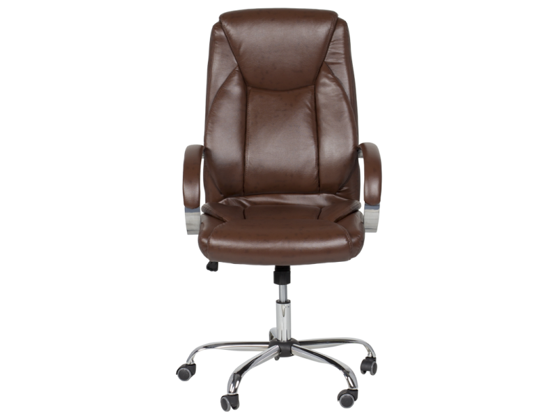 Президентски офис стол Carmen 6501 - искрящо кафяво -