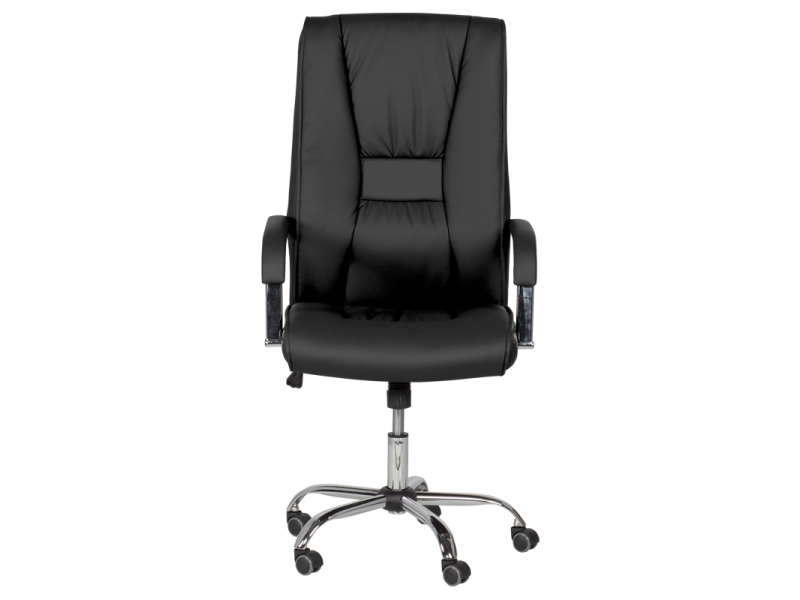 Президентски офис стол Carmen 6500 - черен LUX -