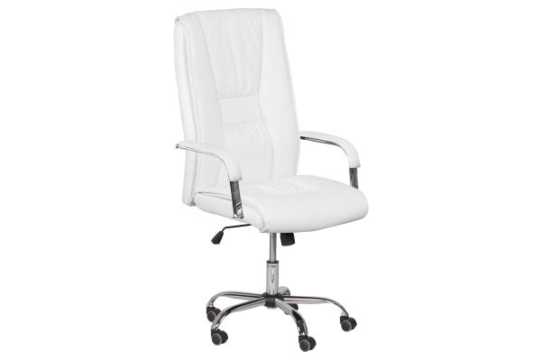 Президентски офис стол Carmen 6500 - бял