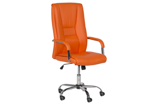 Президентски офис стол Carmen 6500 - оранжев