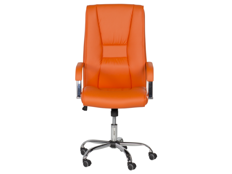 Президентски офис стол Carmen 6500 - оранжев -