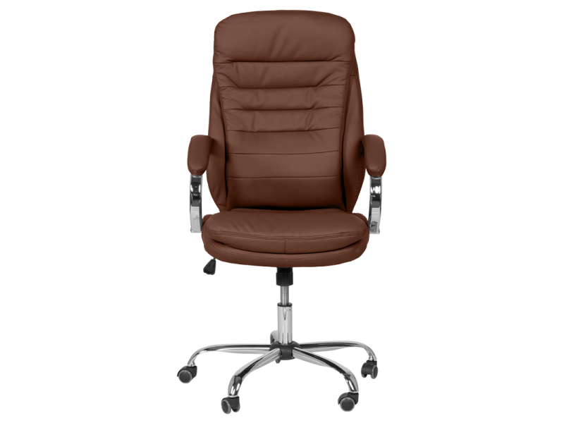 Президентски офис стол Carmen 6113 - кафяв -