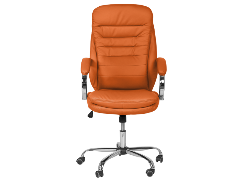 Президентски офис стол Carmen 6113 - оранжев -