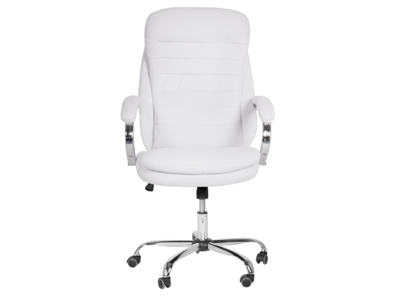 Президентски офис стол Carmen 6113 - бял -