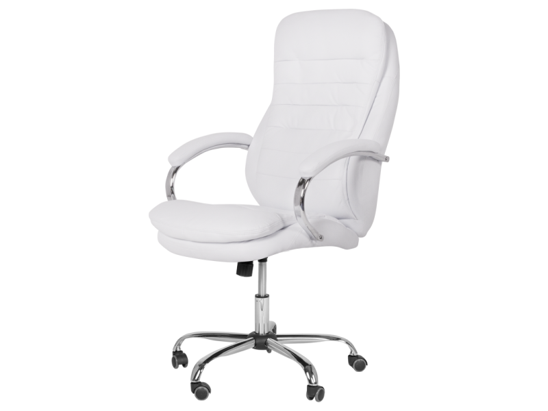 Президентски офис стол Carmen 6113 - бял -