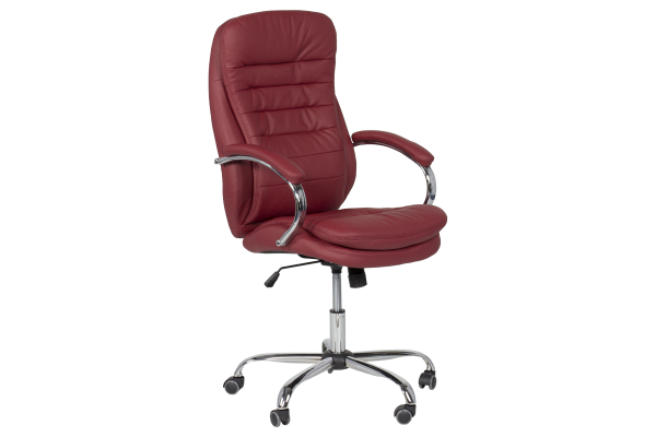 Президентски офис стол Carmen 6113 - вишна