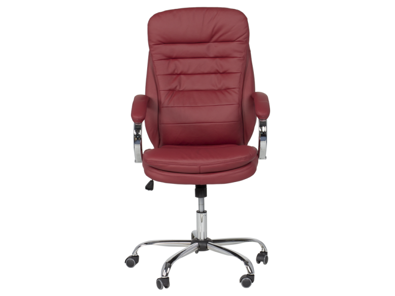 Президентски офис стол Carmen 6113 - вишна -