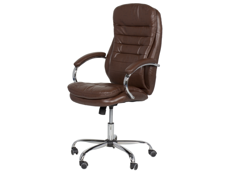 Президентски офис стол Carmen 6113 - искрящо кафяв -