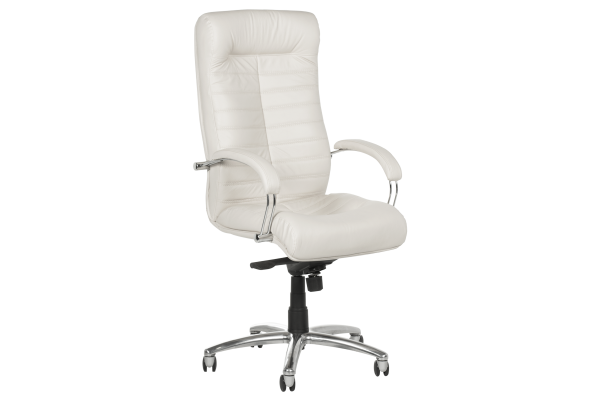 Президентски офис стол Orion - бял LUX