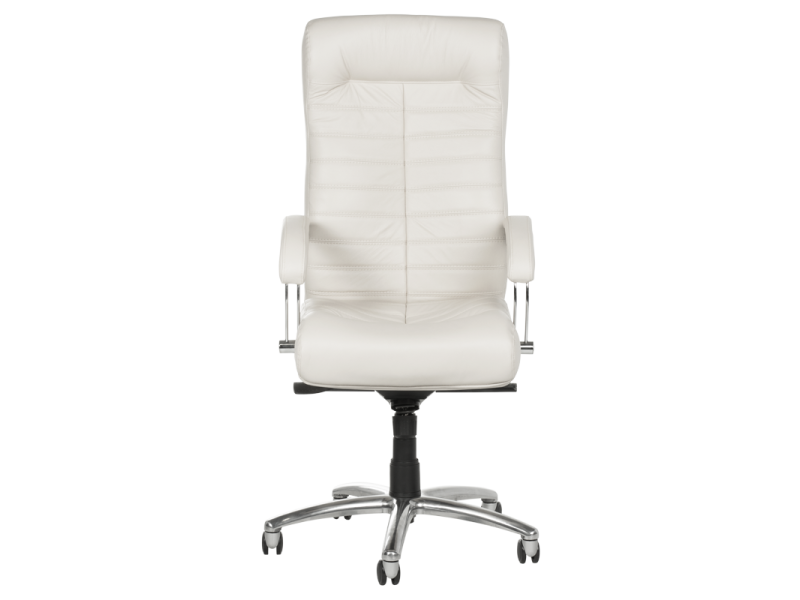 Президентски офис стол Orion - бял LUX -