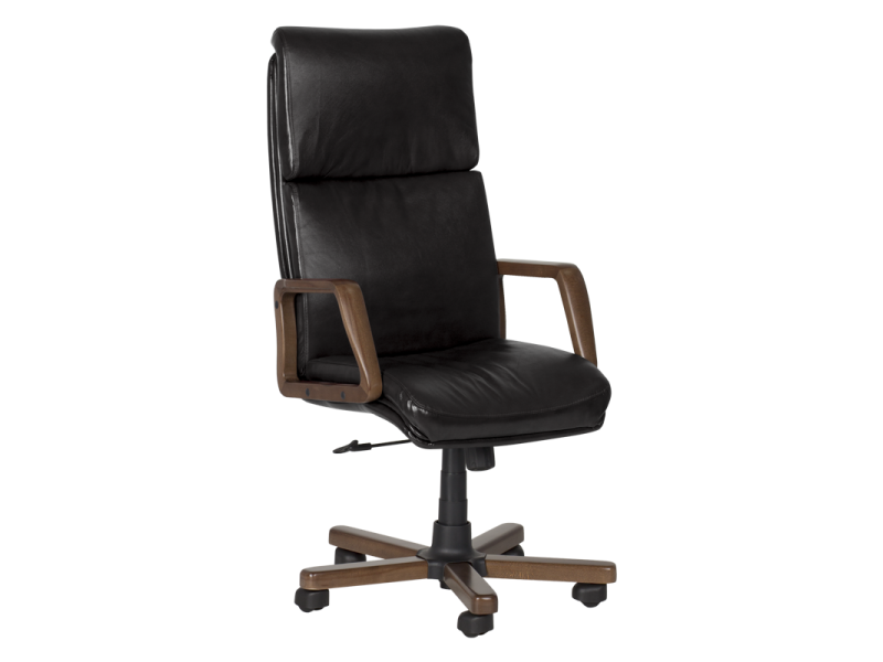 Президентски офис стол Texas - черен LUX -