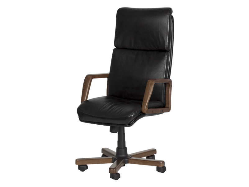 Президентски офис стол Texas - черен LUX -