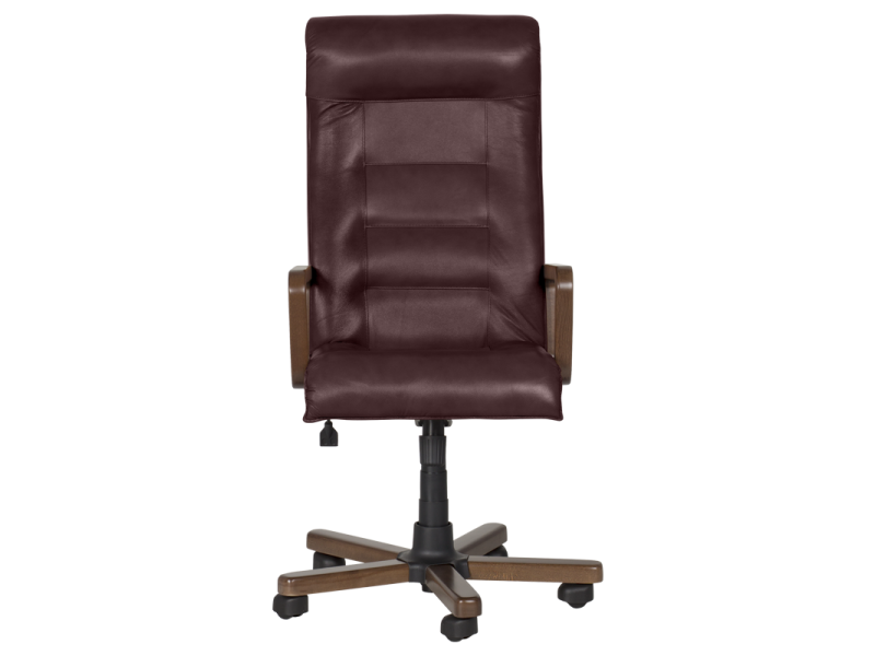 Президентски офис стол Royal wood - бордо LUX -