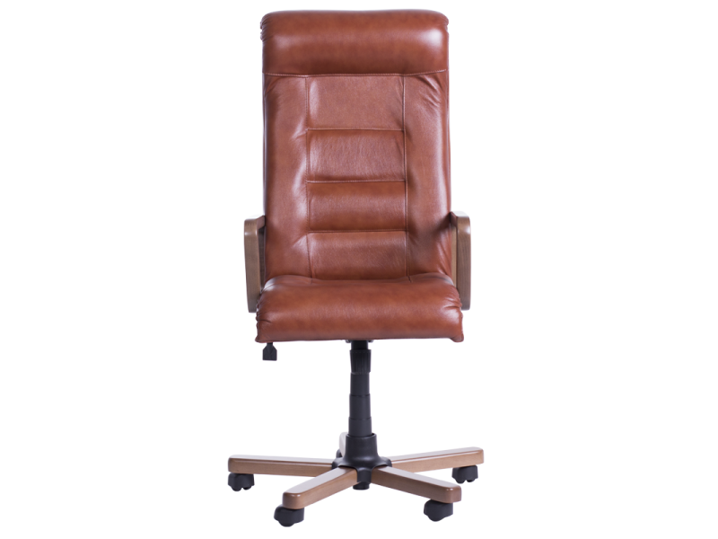 Президентски офис стол Royal wood - меден LUX -