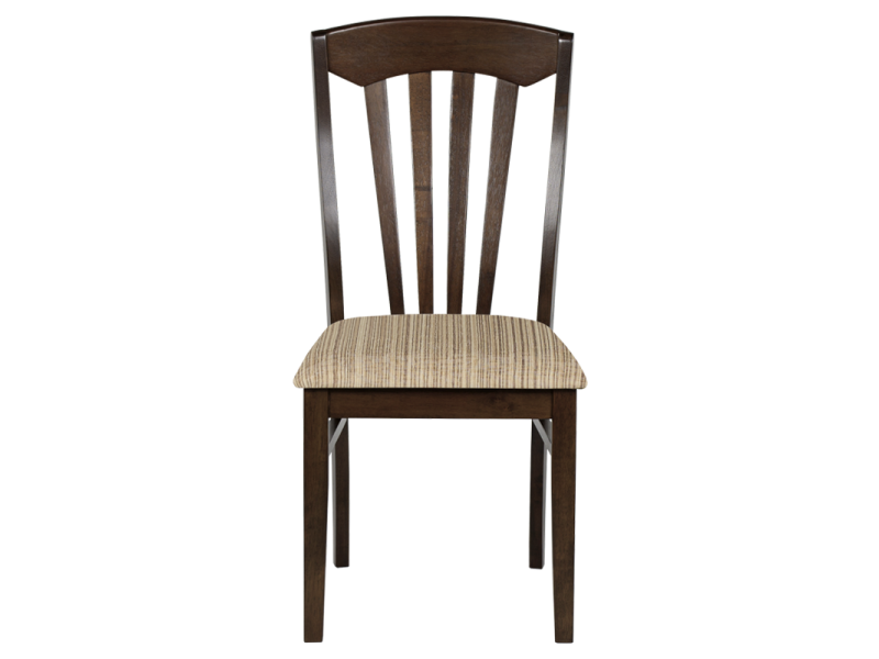 Трапезен стол PALMA - какао / бежово райе -