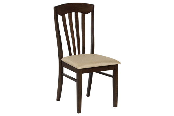 Трапезен стол PALMA - какао / злато