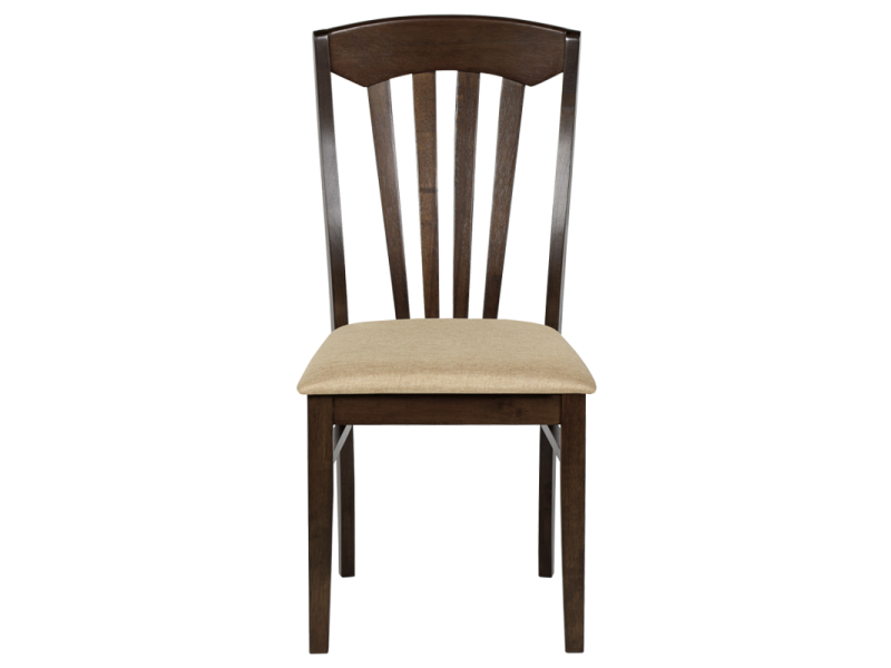 Трапезен стол PALMA - какао / злато -