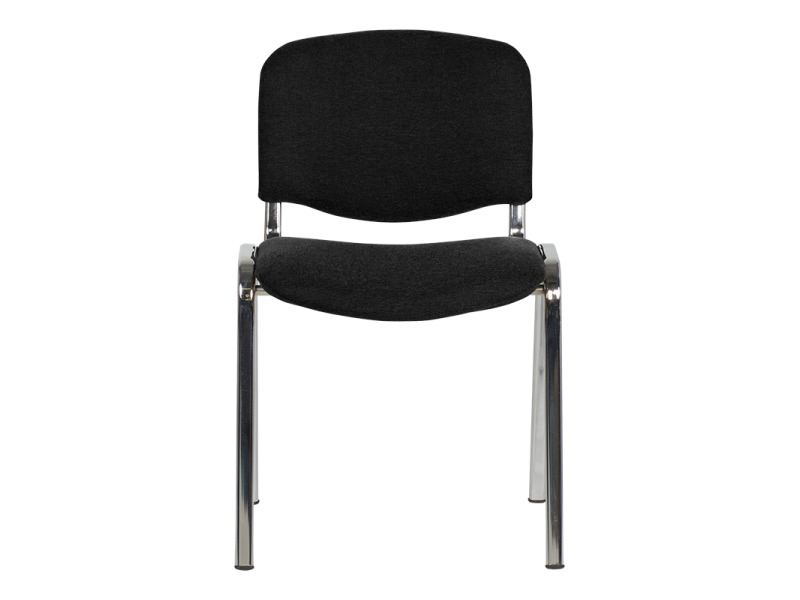 Посетителски стол Carmen 1135 LUX - черен -