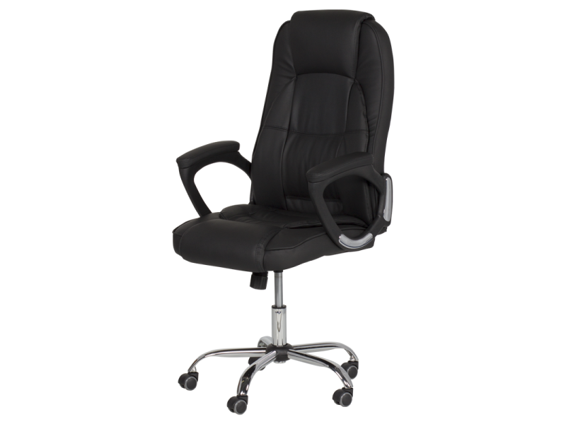 Президентски офис стол Carmen 6505 - черен LUX -