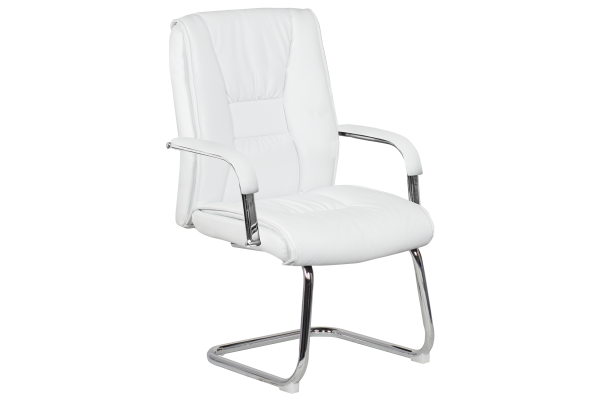 Посетителски стол Carmen 6540 - бял