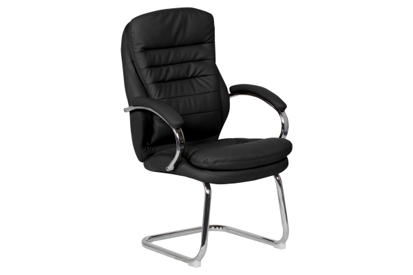 Посетителски стол Carmen 6154 - черен