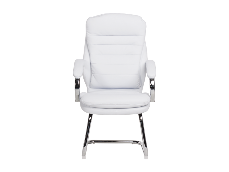 Посетителски стол Carmen 6154 - бял -