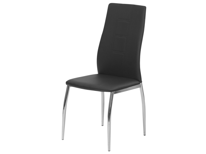 Трапезен стол Carmen 324 - черен -